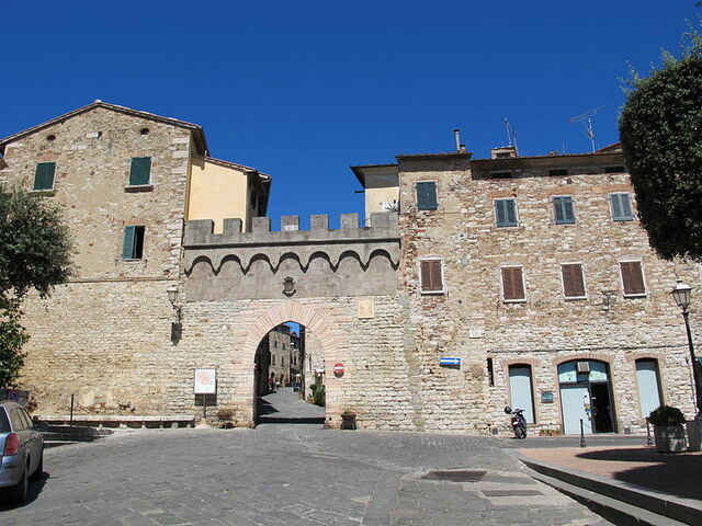 Das Stadttor von Suvereto