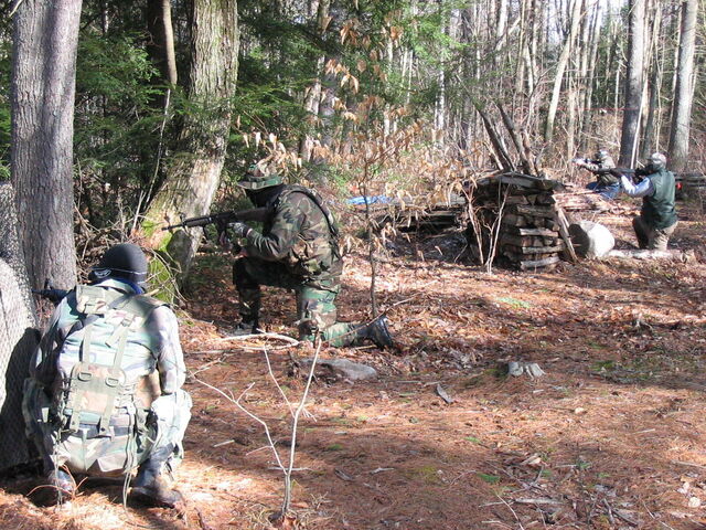 Airsoft Spiel