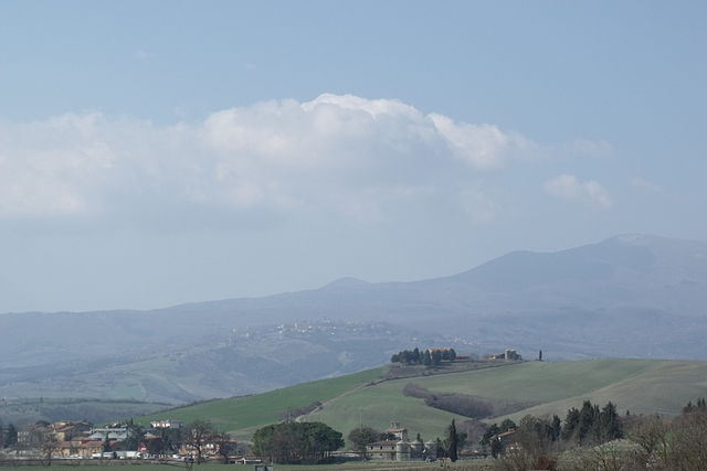 Ponte a Rigo Piancastagnaio Landschaft