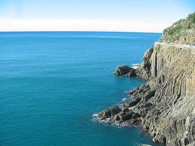 Via dell'Amore Meeres Ansicht