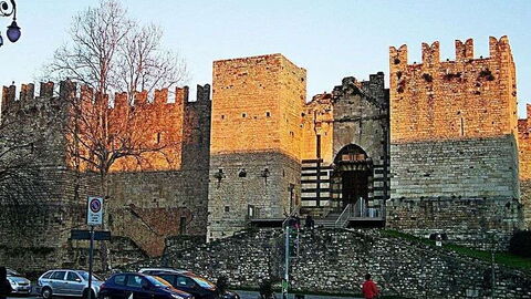 Kaiserburg bei Sonnenuntergang