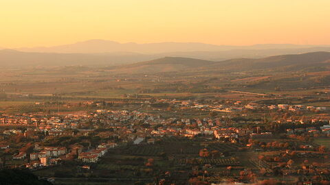 Ausblick über Gavorrano