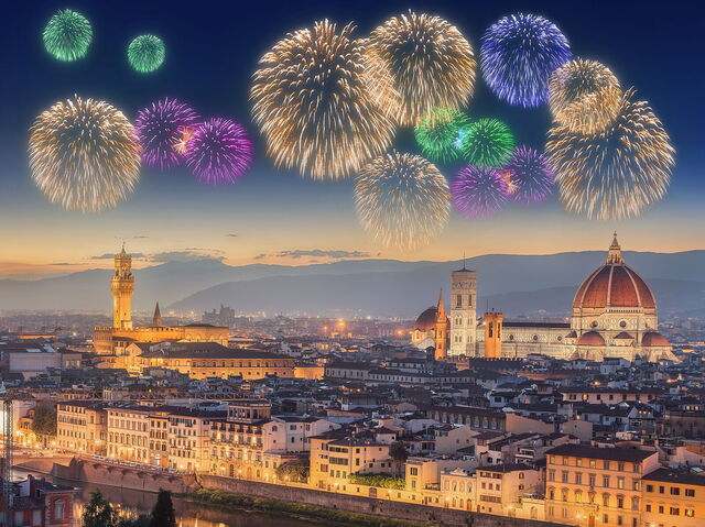Silvester in Florenz