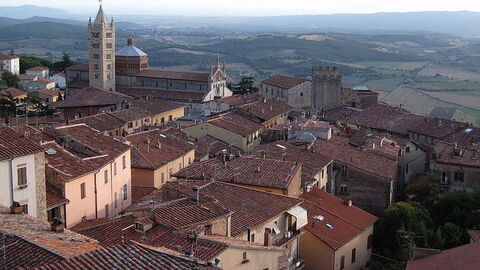 Blick über Massa Marittima
