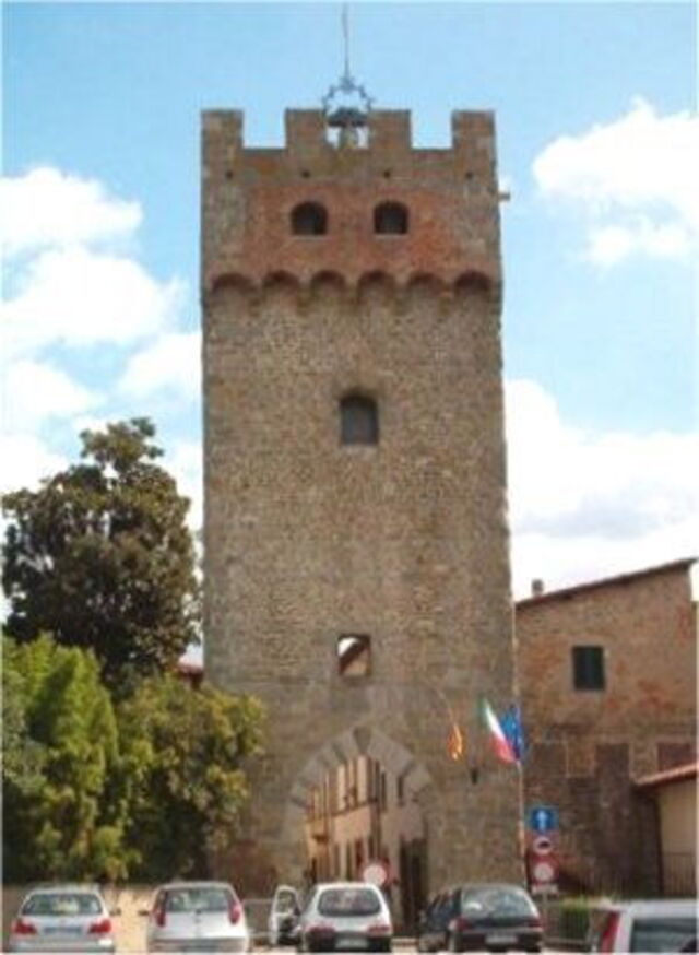 Eingang zum Castelfranco di Sopra