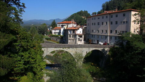 Brücke in Castelnuovo di Garfagnana