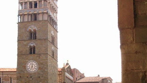 Pistoia Duomo und Glockenturm