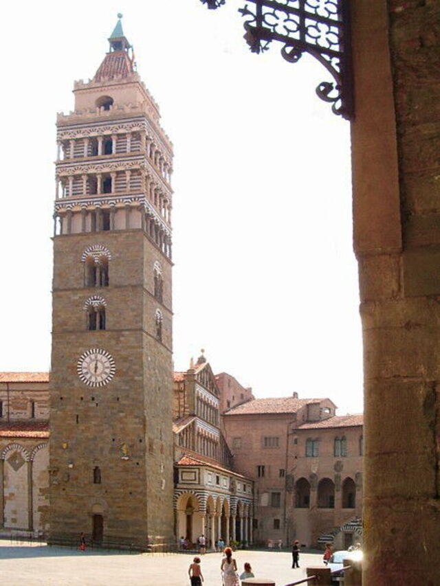 Pistoia Duomo und Glockenturm