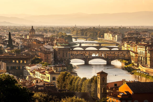 Blick auf Florenz
