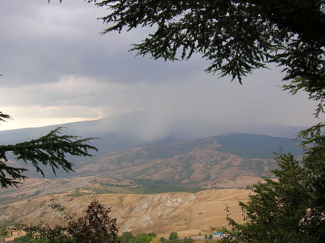 Rocca di Radicofani, Ausblick