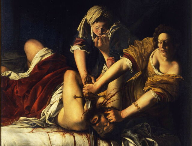 Judith enthauptet Holofernes