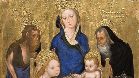 Mystische Vermählung der St. Katherina, da Besozzo