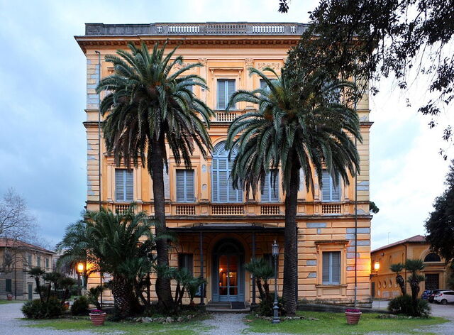 Villa Mimbelli, Außenbereich
