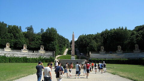 Ägyptischer Obelisk in den Boboli Gärten