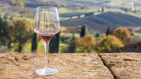 Toskanischer Wein