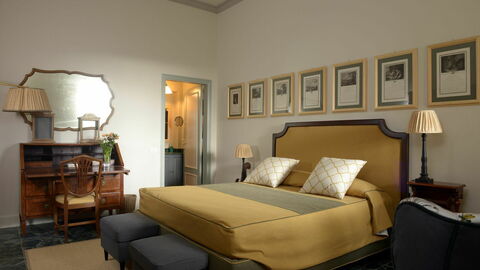 Schlafzimmer, Villa Agnola