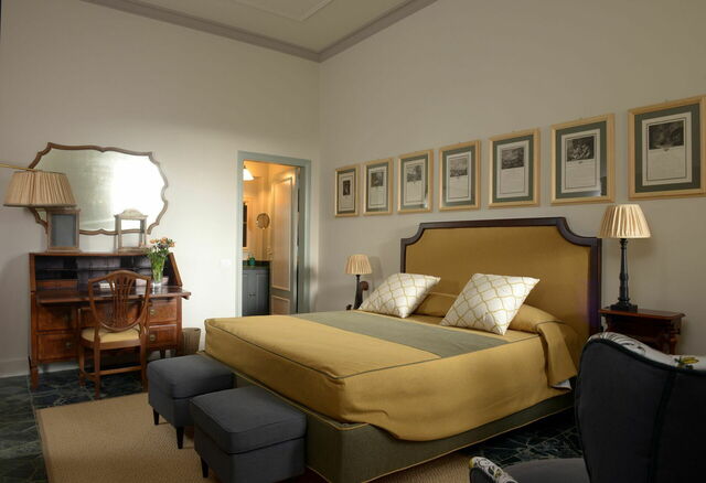 Schlafzimmer, Villa Agnola