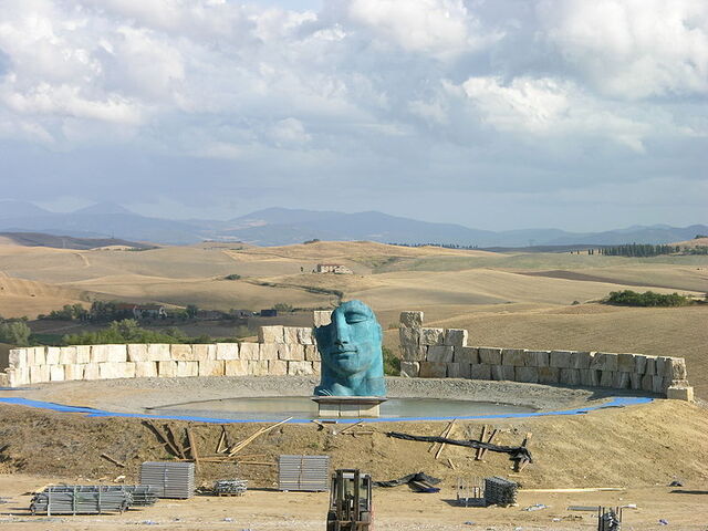 Nahaufnahme des Teatro del Silenzio