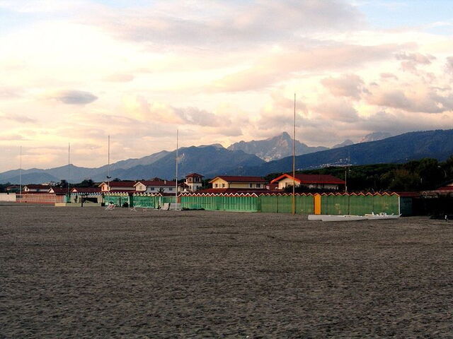 Standstrand in Fortei dei Marmi