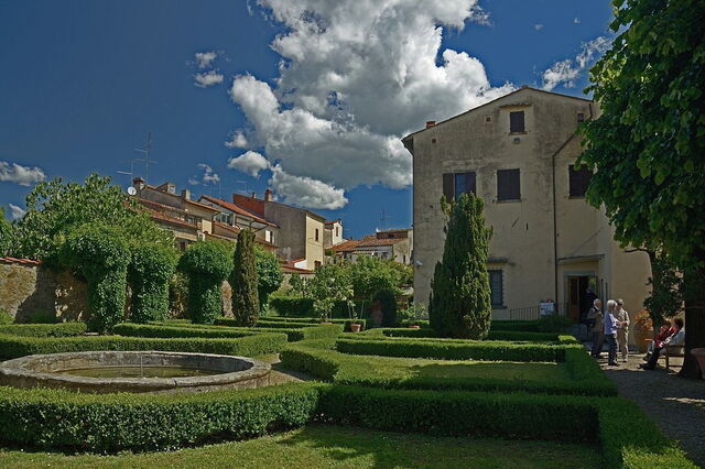 Gärten, Vasaris Haus