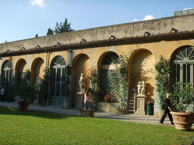 Zitronenhaus der Villa Guicciardini Corsi Salviati