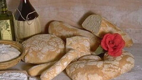 Typisch toskanisches Brot