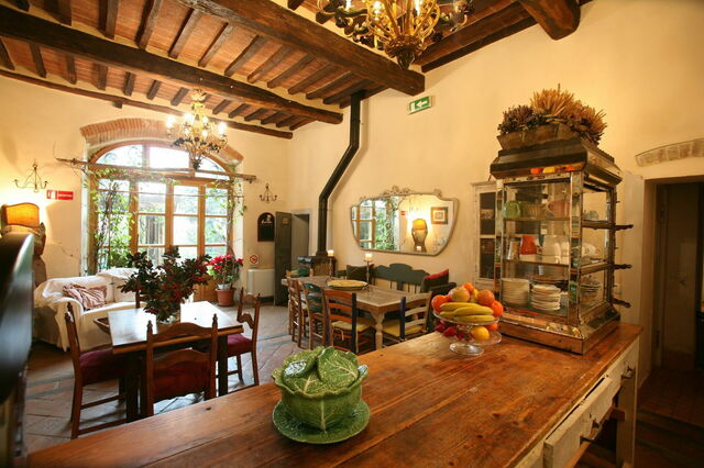 Villa Toppani Del Sodo, Innenbereich
