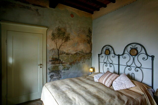 Villa Toppani Del Sodo, Schlafzimmer