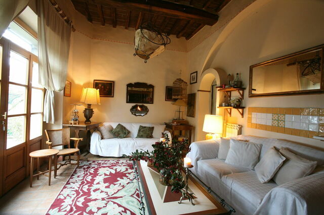Villa Toppani Del Sodo, Wohnzimmer