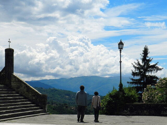 Landschaft von Barga