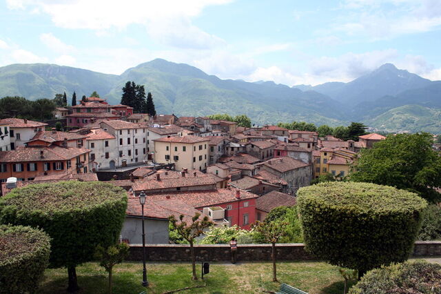 Blick auf Barga