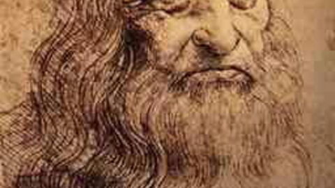 Mögliches Selbstportrait des Leonardo da Vinci