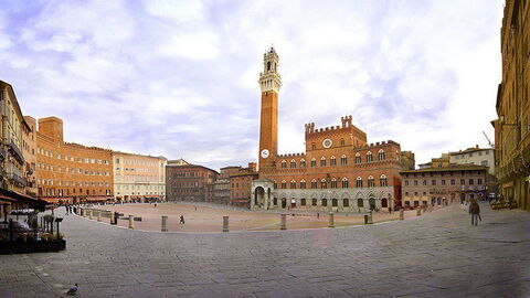 Der Hauptplatz von Siena