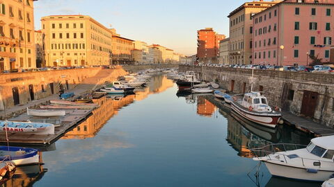 Kanäle in Livorno