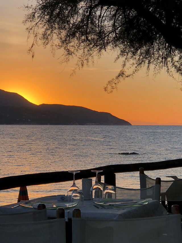 Blick auf Elba