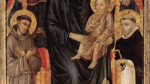 Madonna auf dem Thron, Cimabue