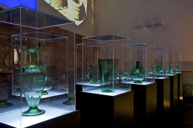 Flaschen Ausstellung in Empoli