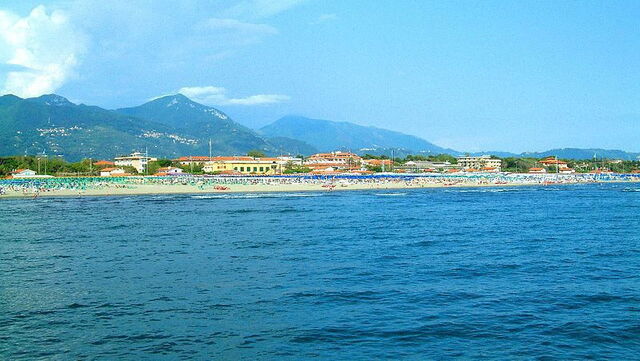 Ansicht auf Forte dei Marmi