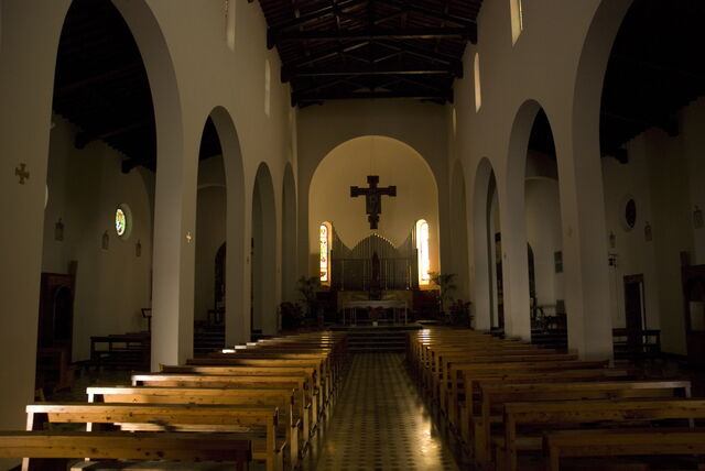 Interieur der St. Andrea Kirch