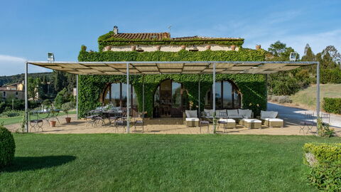Villa Bagnoli, Außenbereich