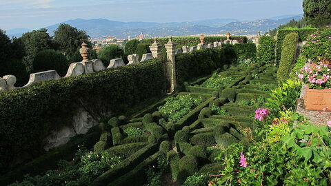 Der geheime Garten der Villa Capponi