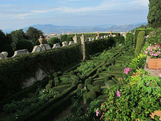 Der geheime Garten der Villa Capponi