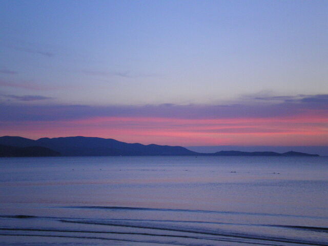 Sonnenuntergang in Follonica