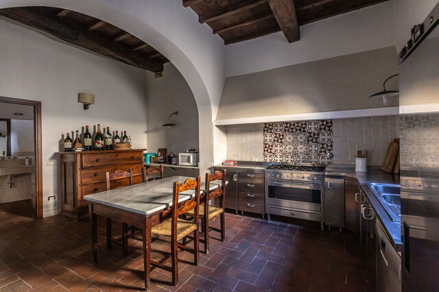 Castello Uliveta, Küche