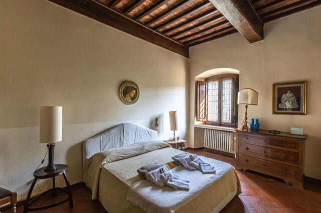 Castello Uliveta, Schlafzimmer