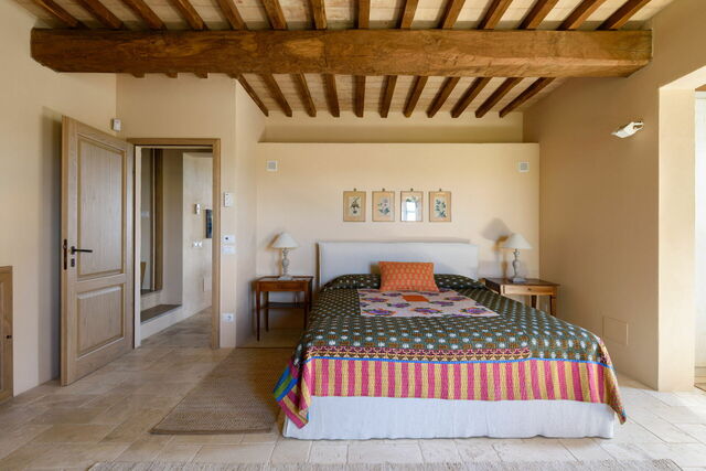 Podere D'Asso, Schlafzimmer