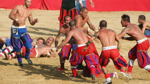 Calcio Storico, Wettkampf