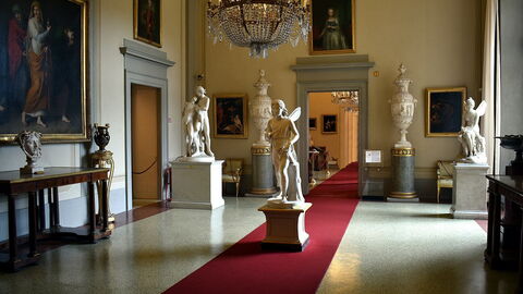 Die Galerie der Modernen Kunst in Florenz