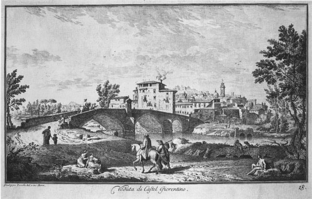 Altes Bild von Castelfiorentino