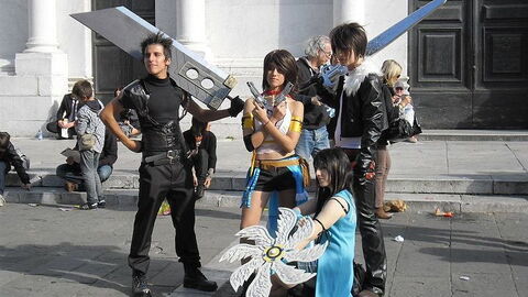 Final Fantasy Cosplay beim Lucca Comics